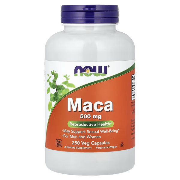 Maca 500 Mg – 250 Vegan Capsules - Image 1 of 2