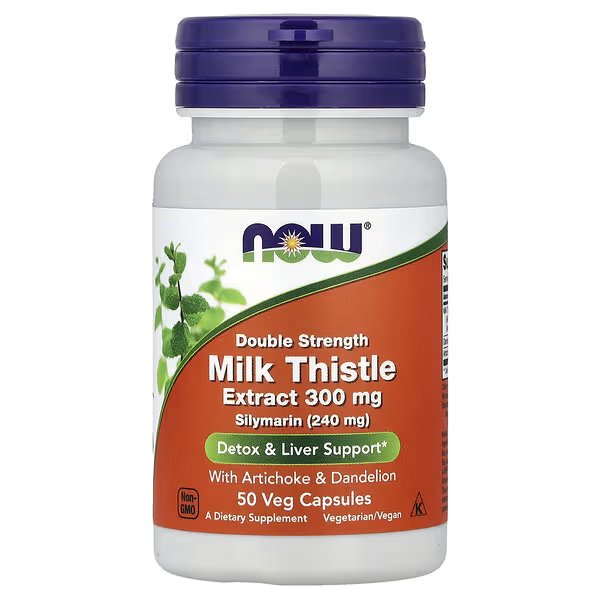 Milk Thistle 300 Mg 50 Veg Capsules - Image 1 of 2