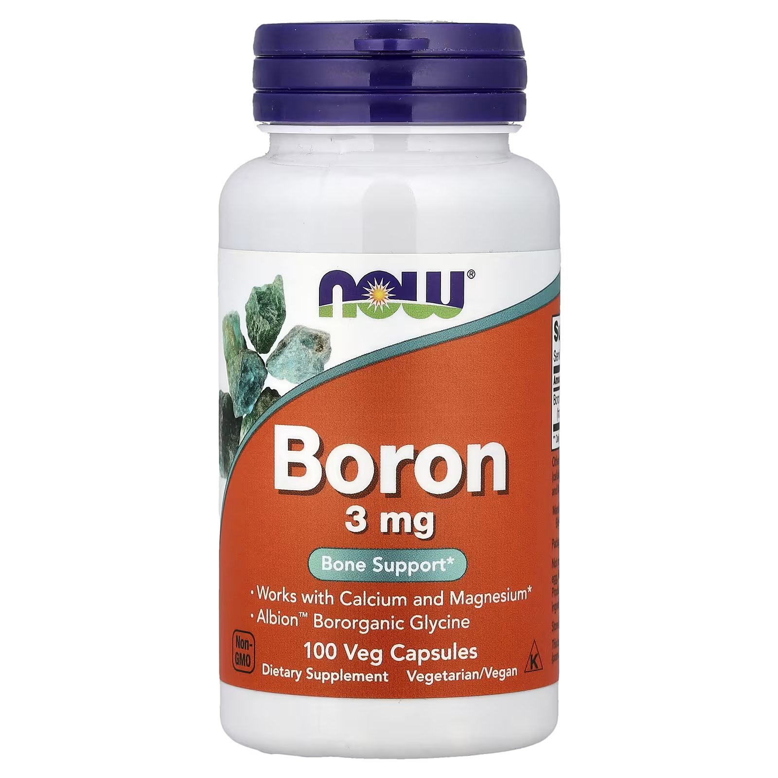 Boron, 3 Mg, 100 Veg Capsules - Image 1 of 2