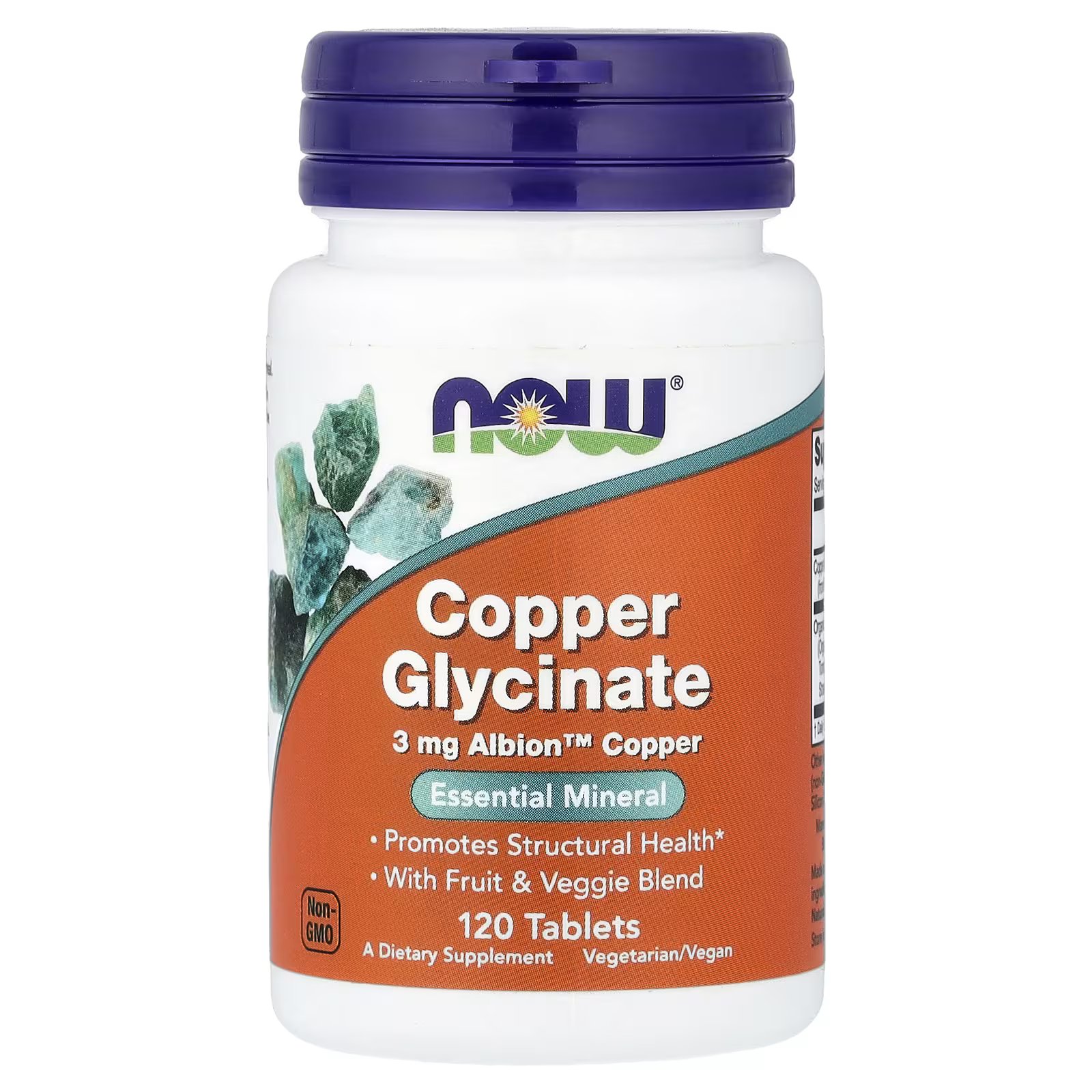 Copper Glycinate, 120 Tablets - Image 1 of 2