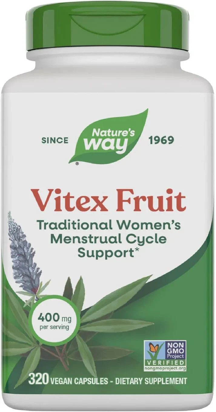 Vitex Fruit 400 Mg – 320 Vegan Capsules - Image 1 of 1