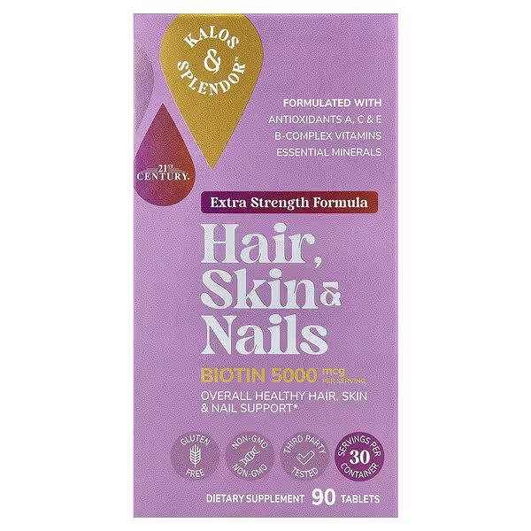 Hair, Skin & Nails, 90 Tablets - Image 1 of 2