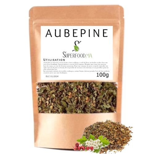 Aubepine 100% Naturel - Tisane Contre Linsomnie, Tension ... - Image 1 of 1