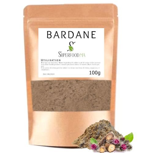 Racine De Bardane En Poudre 100 % Naturel. Eczema, Acne, Cheveux, Detox - Image 1 of 1