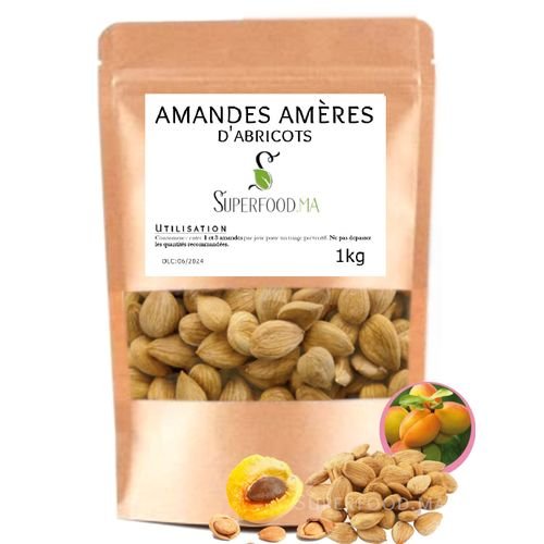 Amandes D'abricots Amères, Riche En Vitamine B17 Amygdaline 100% Naturel - Image 1 of 1