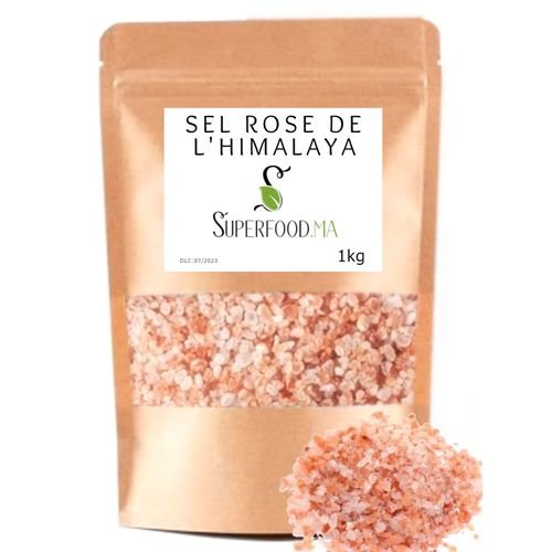 Sel Rose Himalaya Gros 100% Naturel Non Raffine Riche En Minéraux - Image 1 of 2