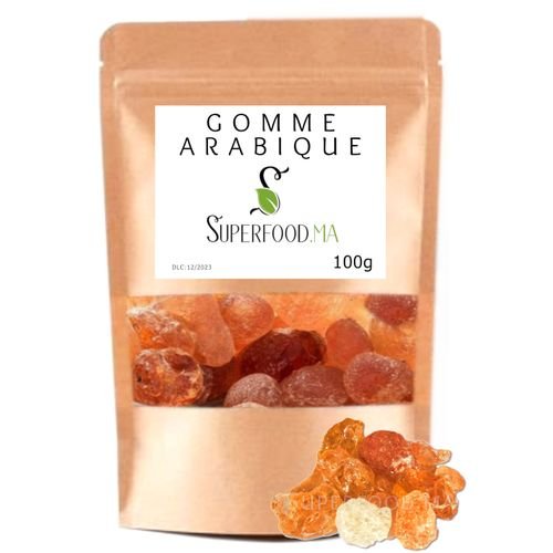 Gomme Arabique Pure 100% Naturelle Immunité Constipation Glycémie Perte De Poids - Image 1 of 1