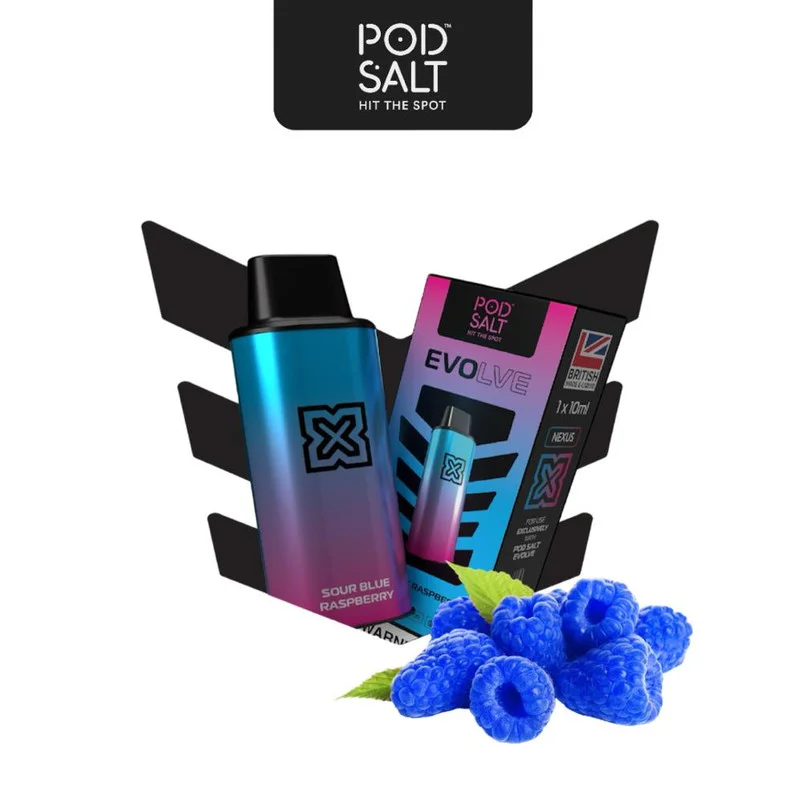 Pod Evolve Sour Blue Raspberry 2% - Image 1 of 1