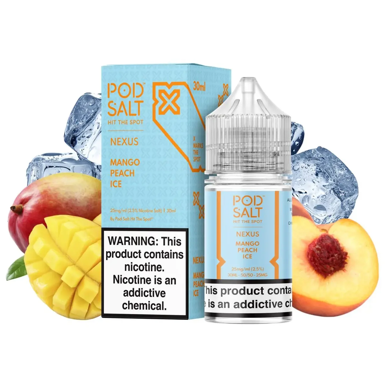 E-liquide Nexus Mango Peach Ice 25mg - Image 1 of 1