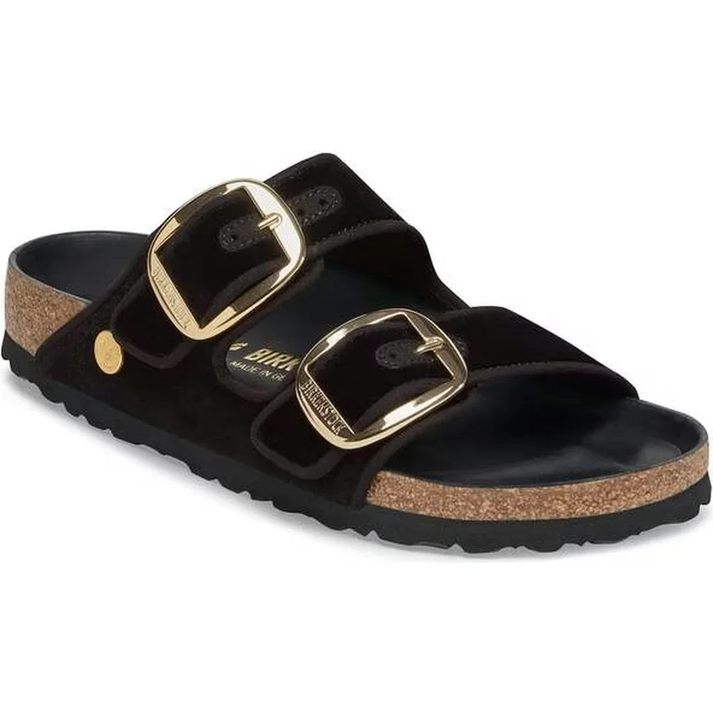 Arizona Big Buckle Textile Velvet Black Narrow - Image 1 of 1