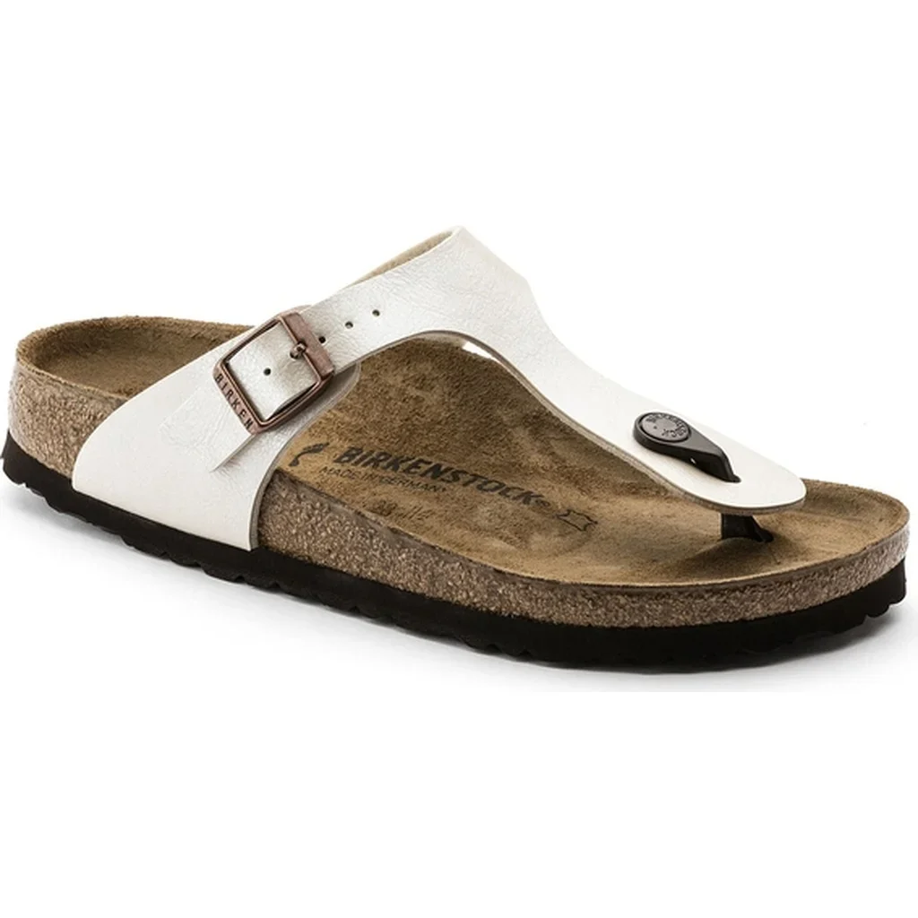 Gizeh Birko-flor Pearl White Narrow - Image 1 of 1