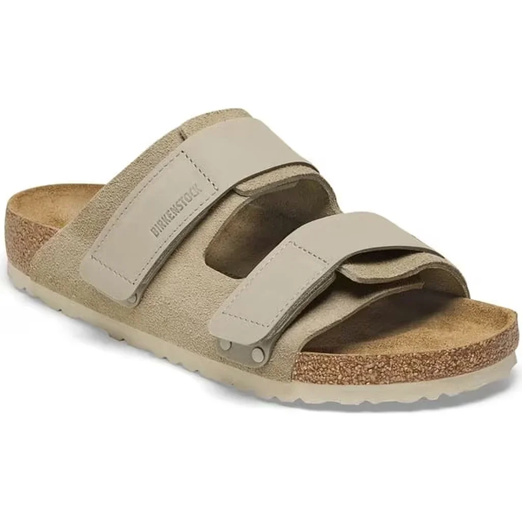 Uji Nubuck Leather/suede Leather Taupe Narrow - Image 1 of 1