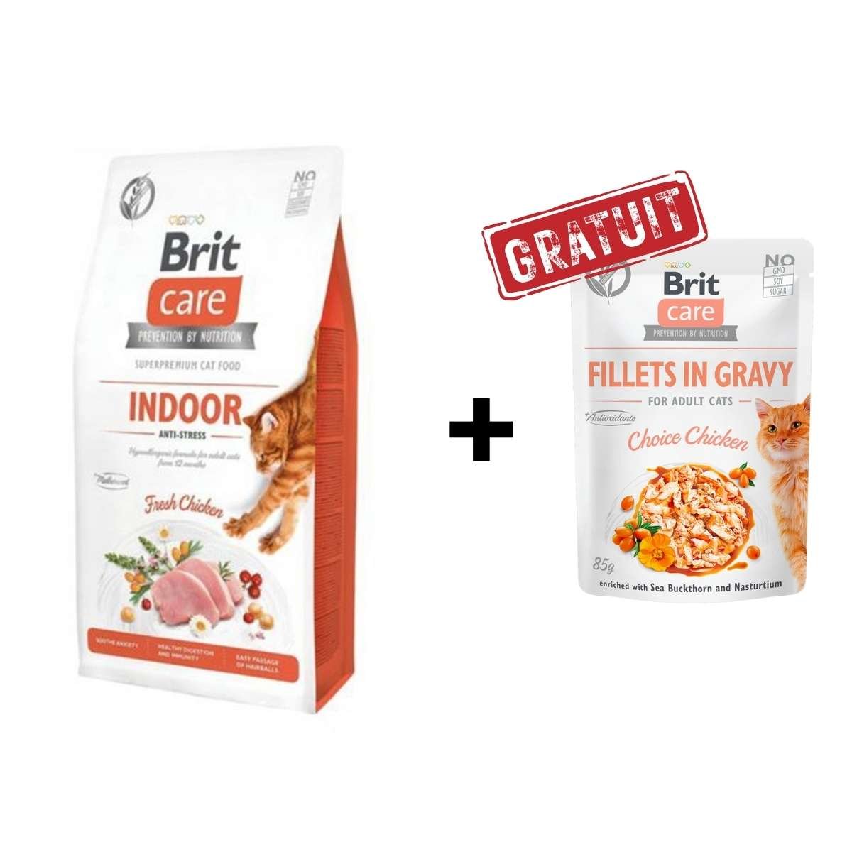 Indoor Anti-stress + Filets De Poulet Gravy - Image 1 of 1
