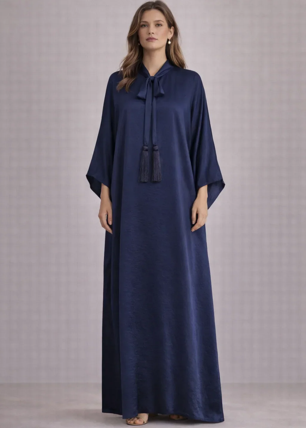 Navy Caftan - Image 1 of 3