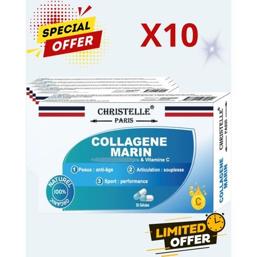 Pack X10 Collagène Marin Et Vitamine C - Image 1 of 2