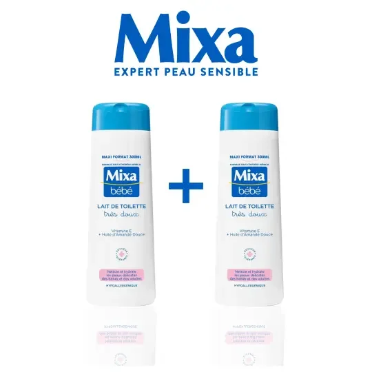 Lot De 2 Mixa Bebe Lait Toilette Fl300 - Image 1 of 1