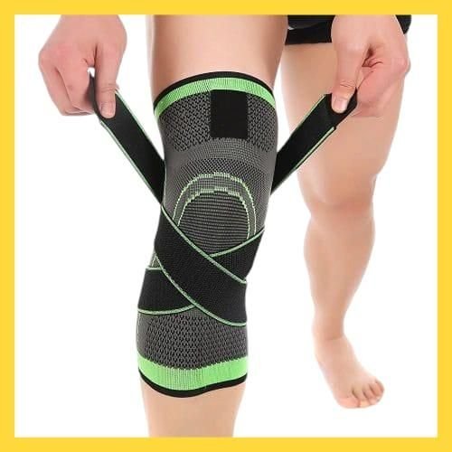 Genouillère Élastique De Sport Pour Le Maintien Du Genou - Image 1 of 3