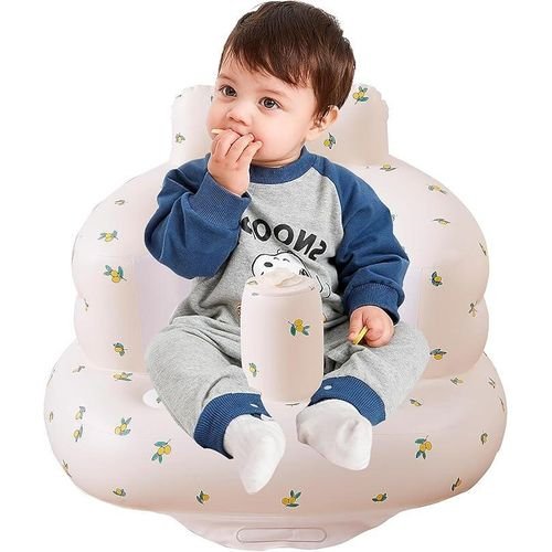 Fauteuil Bébé Gonflable Antidérapant – Idéal Dès 3 Mois - Image 1 of 3