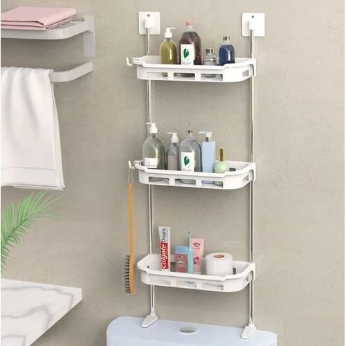 Organisateur Étagère De Salle De Bain, À 3 Niveaux - Image 1 of 3