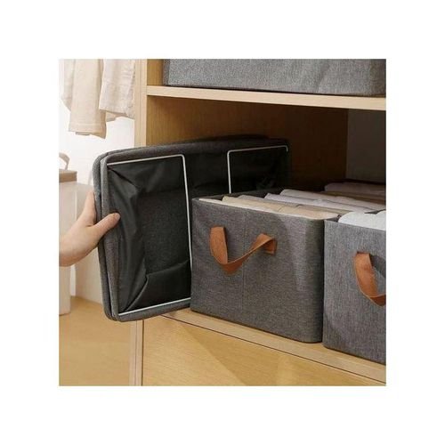 Boîte De Rangement Pliable Pour Vêtements Et Placards – Lavable, Idéale Pour Sous-vêtements Et Chaussettes - Image 1 of 3