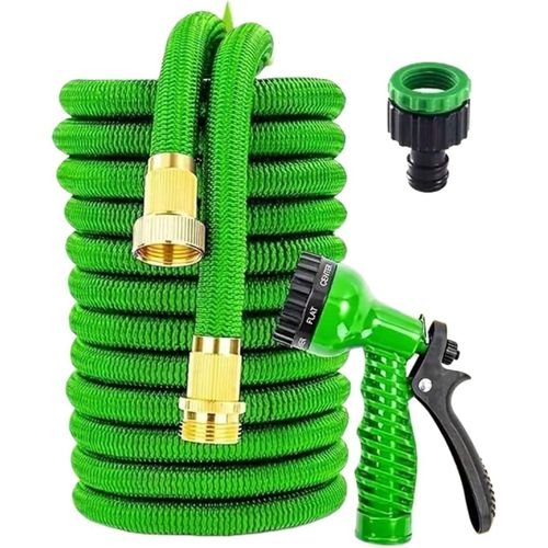 Tuyau D'arrosage Extensible Avec Raccords En Aluminium – 7.5 À 37 M - Image 1 of 3