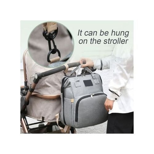 Sac À Langer, Sac À Dos Pour Bébé Avec Station À Langer Et Port De Charge Usb - Image 1 of 3