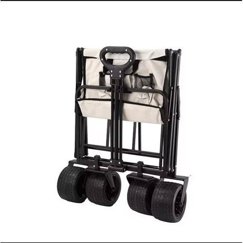 Chariot Pliable Tout-terrain Pour Courses, Pique-nique Et Camping - Image 1 of 3