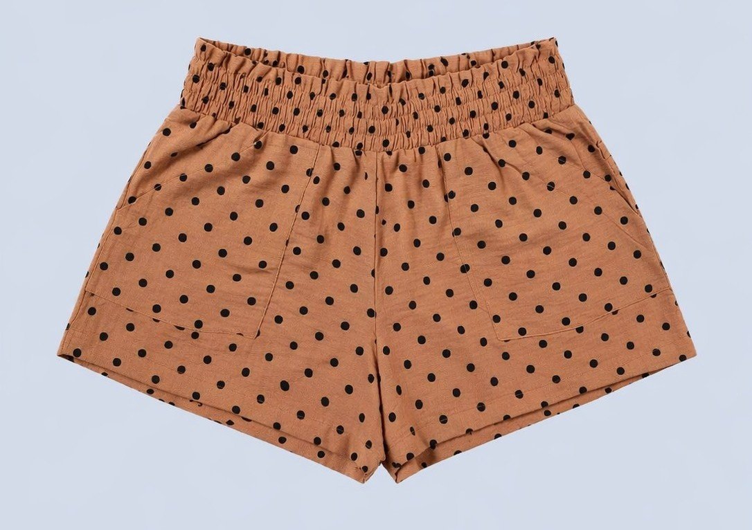 Short En Lin Avec Point - Image 1 of 1