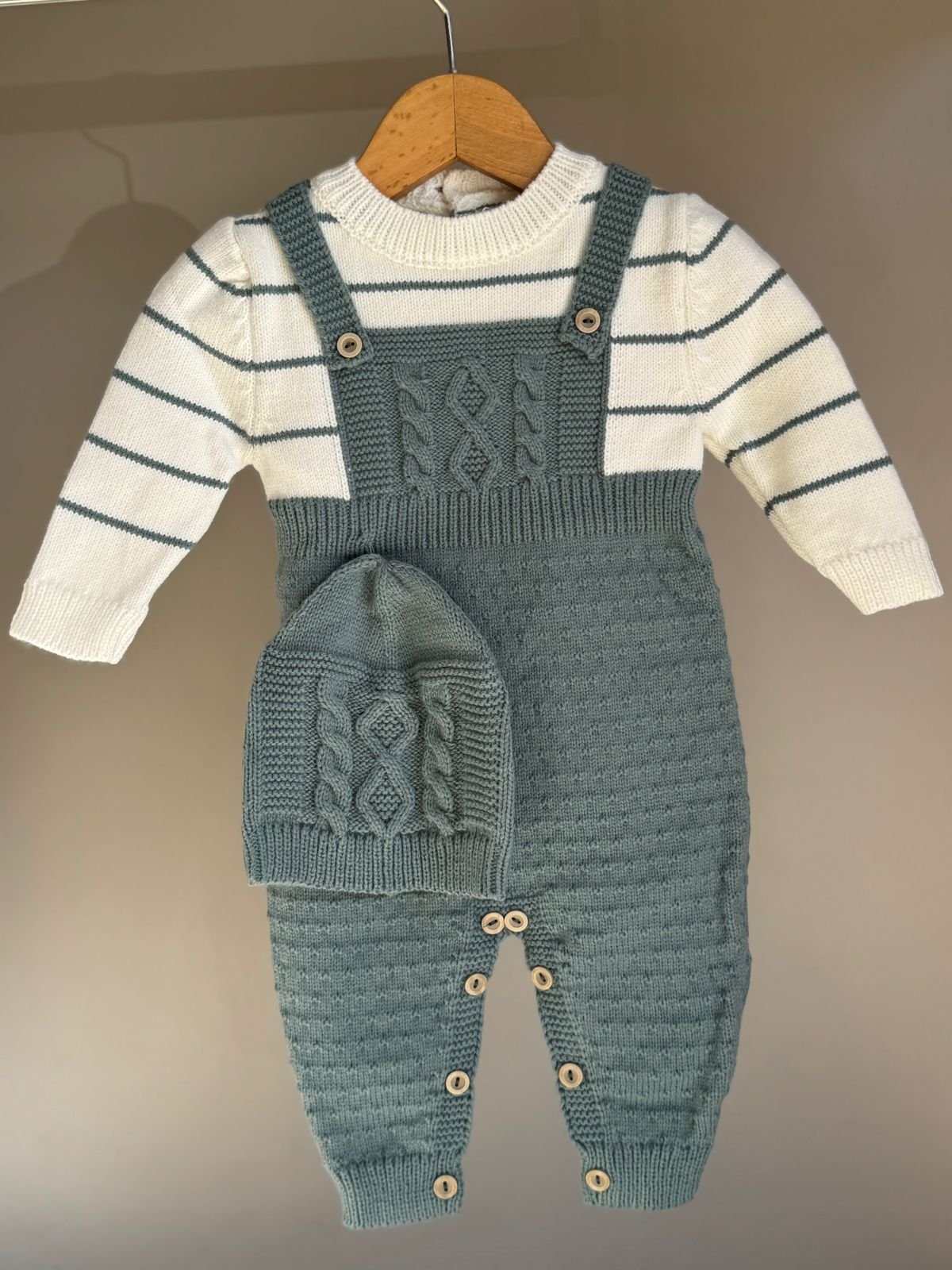 Grenouillère Tricot Salopette - Image 1 of 1
