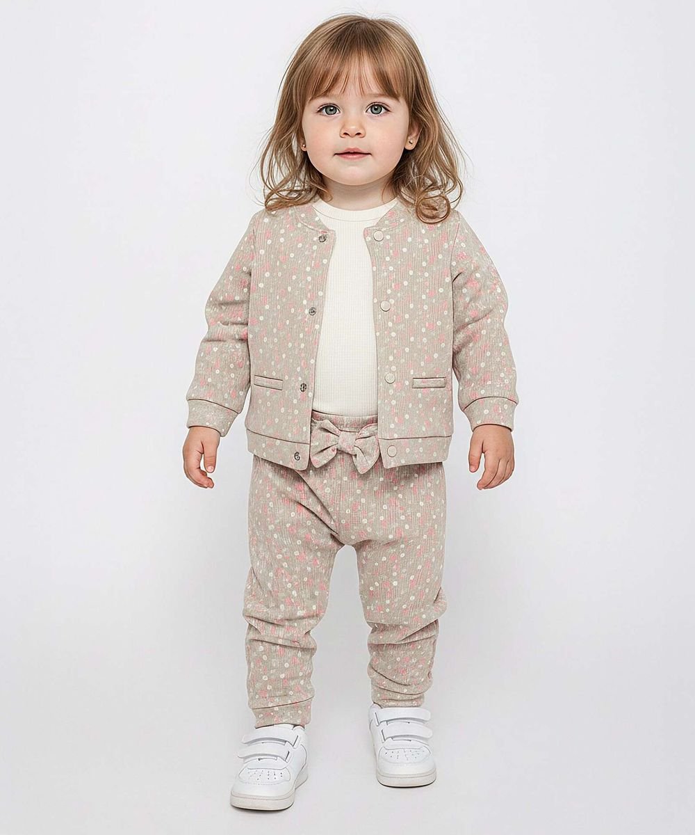 Tenue 3p Coton Motif Fleurs - Image 1 of 1