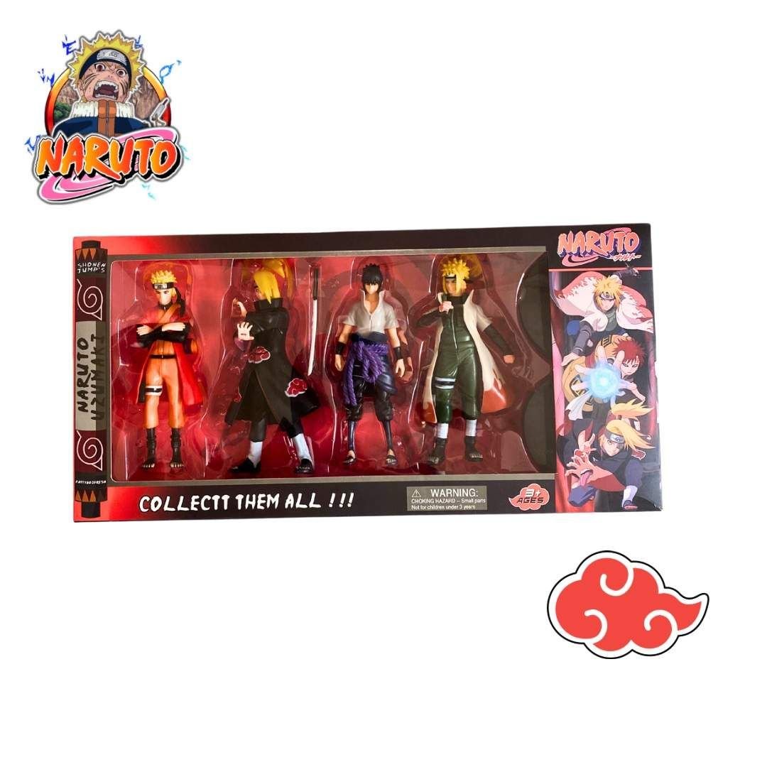 Pack De 4 Figurines Naruto Shippuden - Image 1 of 1