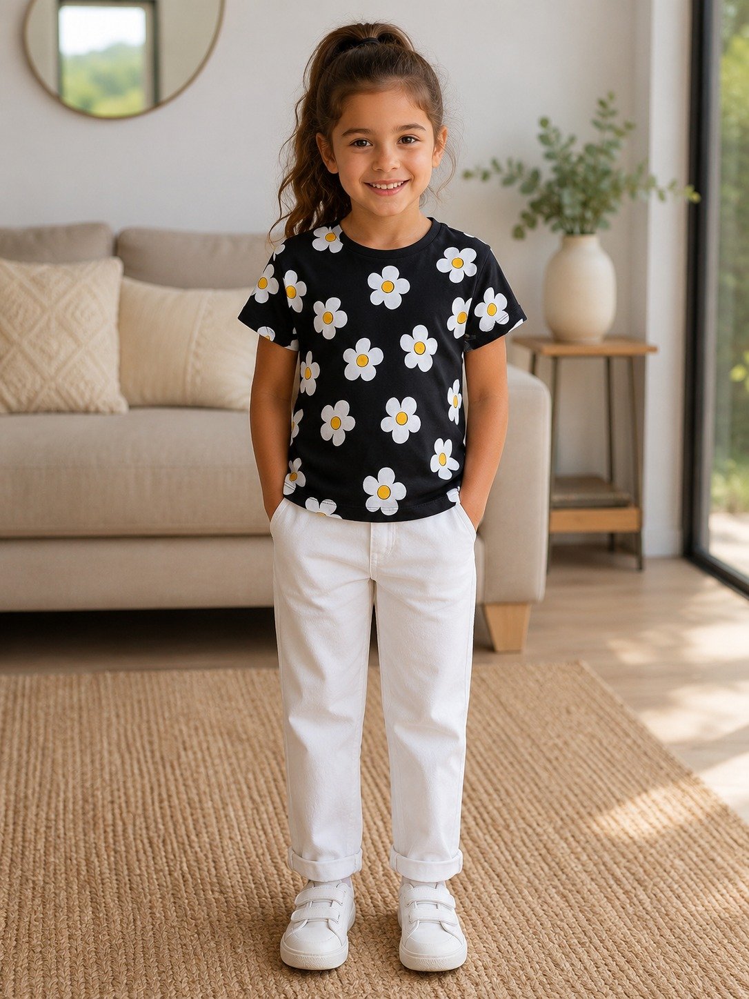 T-shirt Motif Fleurs - Image 1 of 1