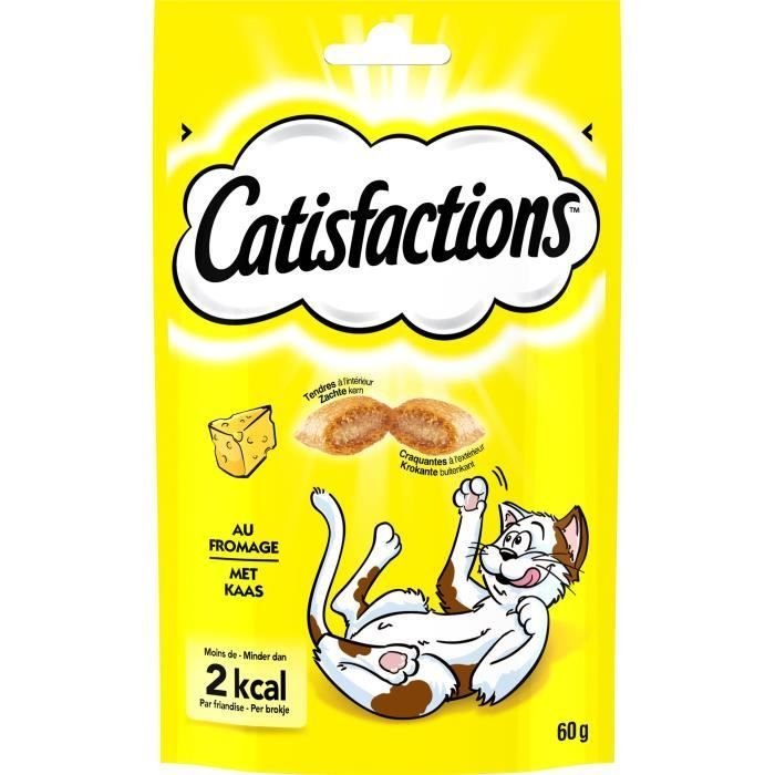 Catisfactions Friandises Au Fromage Pour Chats 60g - Image 1 of 1