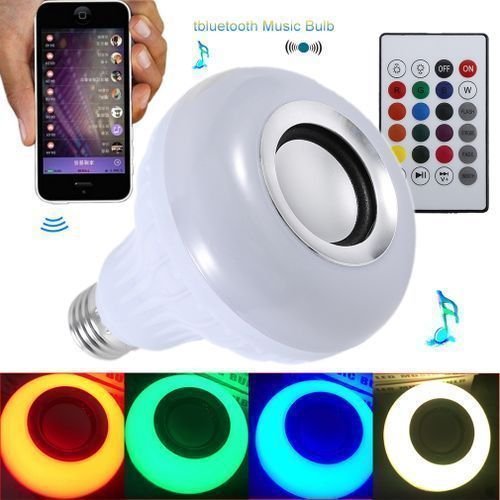 Led Lamp Music Ampoule Avec Haut-parleur Bluetooth - Image 1 of 1