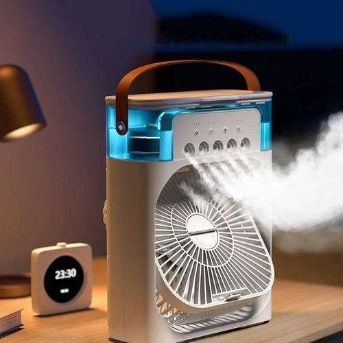 Climatiseur Mini Portable 3-en-1 Silencieux À Bain De Glace - Image 1 of 3