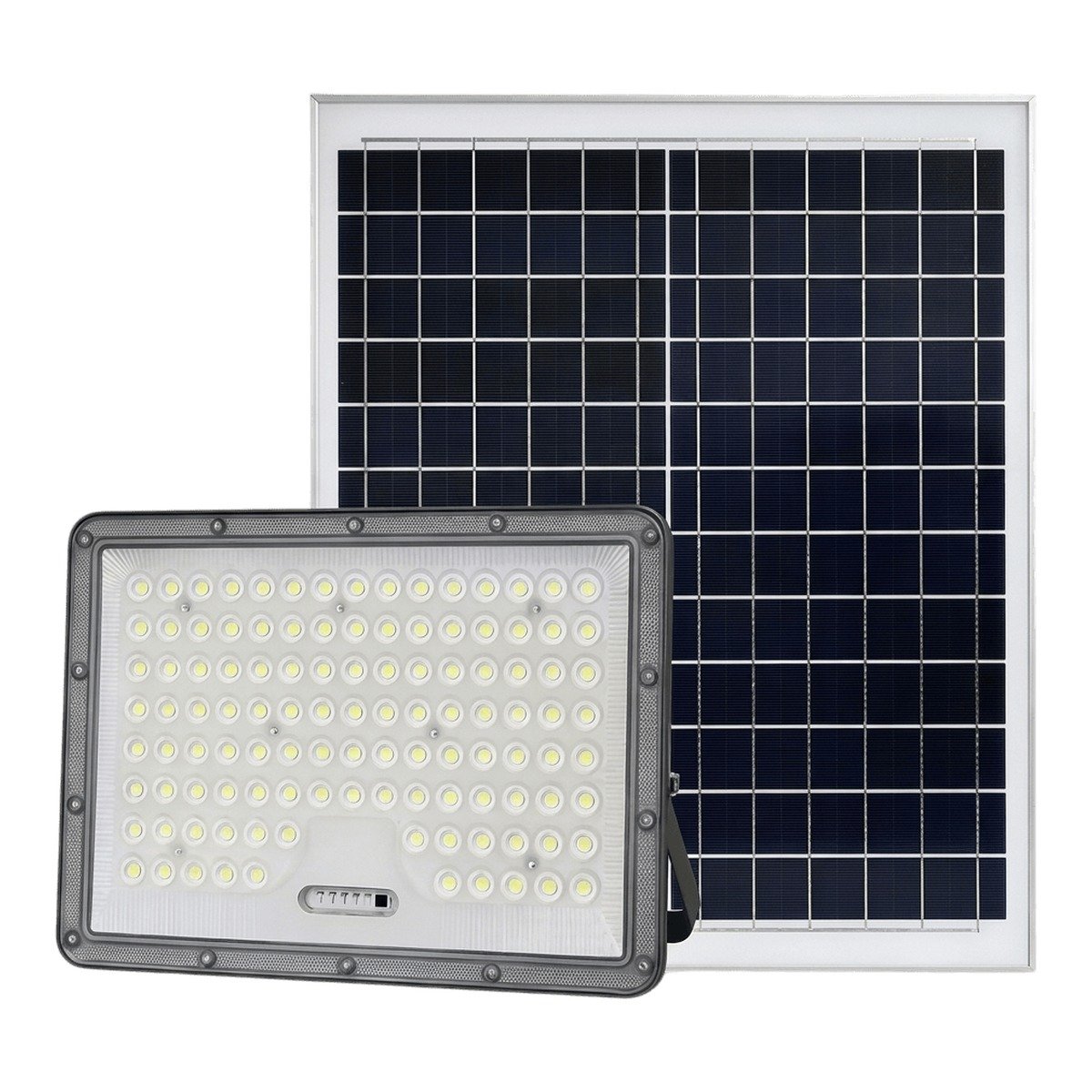كشاف LED بالطاقة الشمسية 300 واط من بلاستيك ABS وزجاج — أسود - Image 1 of 1