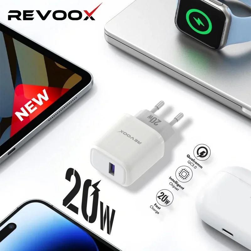 Chargeur Usb 20 W Avec Câble Micro Rch-ac 02 - Image 1 of 1