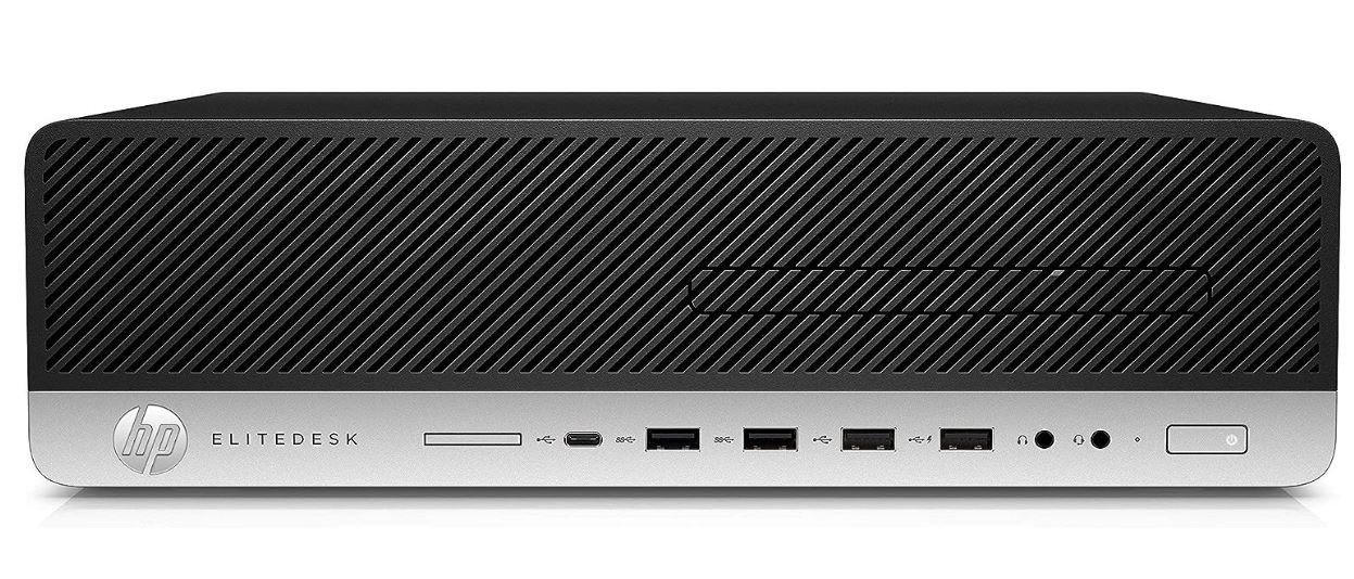 Ordinateur de Bureau HP EliteDesk 800 G3 SFF – SSD 256 Go - Image 1 of 1