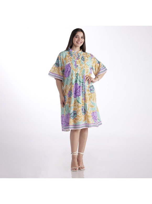 Robe Tunique Fleurie - Image 1 of 4