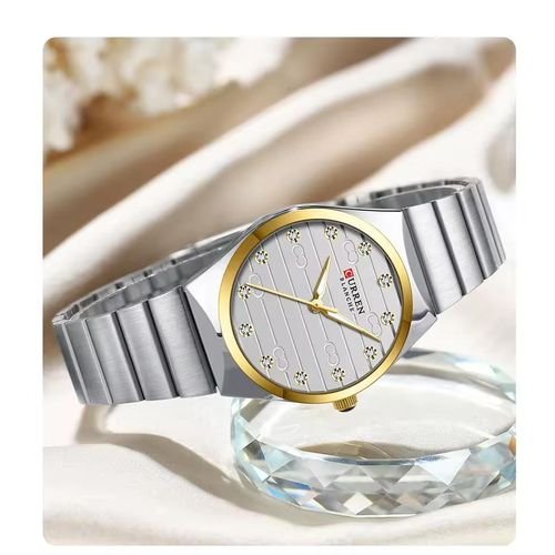 Montre Pour Femme Montre-bracelet En Acier Inoxydable Bracelet Étanche - Image 1 of 3