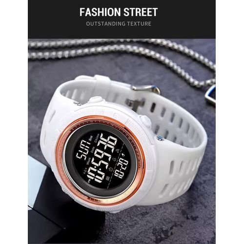 Montre Numérique De Sport Pour Homme – Étanche 50 M, Led Et Chronomètre - Image 1 of 2