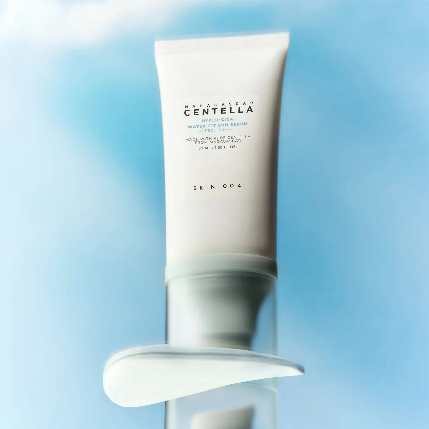 Skin1004 Madagascar Centella Hyalu-cica Water-fit Sun Serum Spf50+ - 100ml - Image 1 of 3