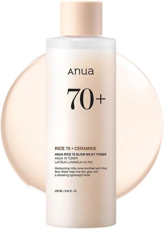 Anua Rice 70 Glow Milky Toner - 250ml - Image 1 of 4