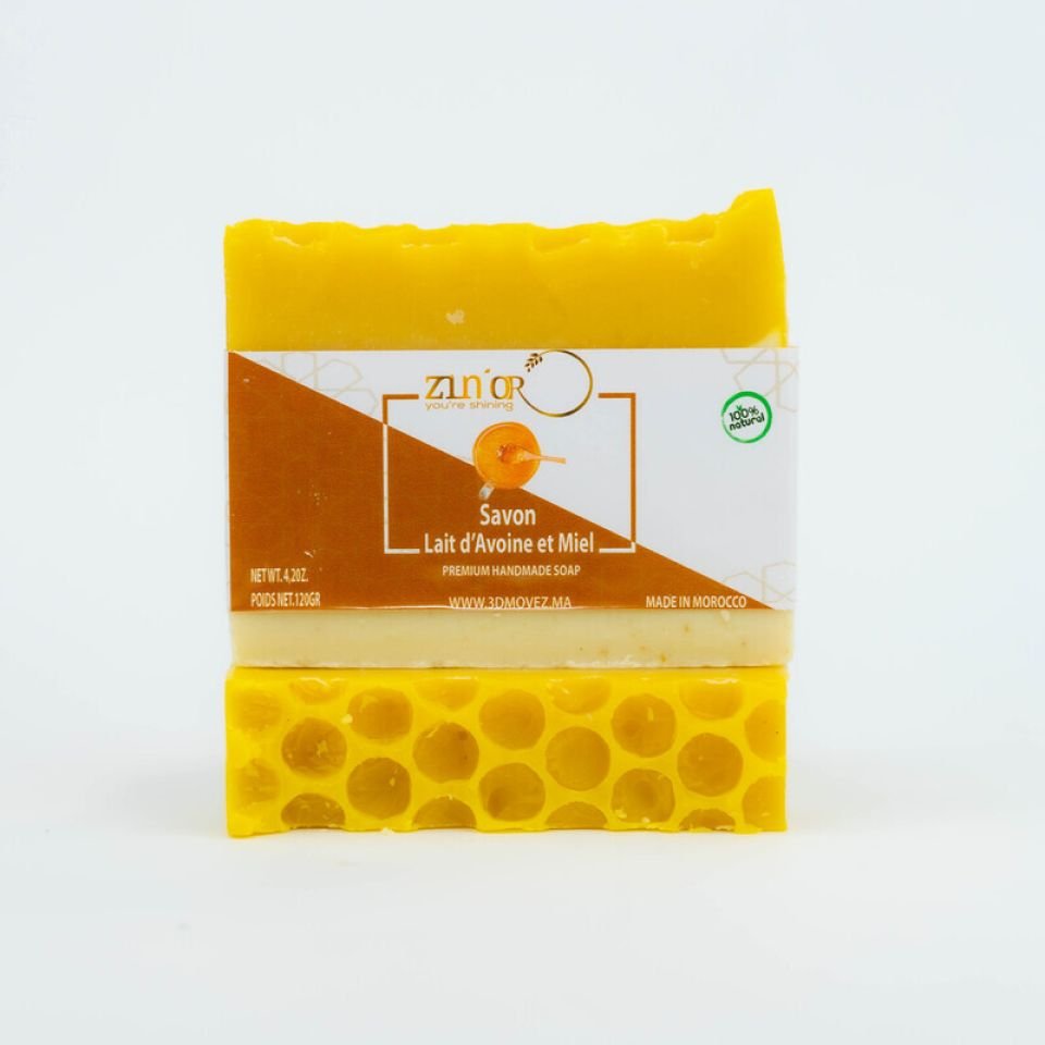 Savon Au Lait D’avoine Et Miel  - Image 1 of 2