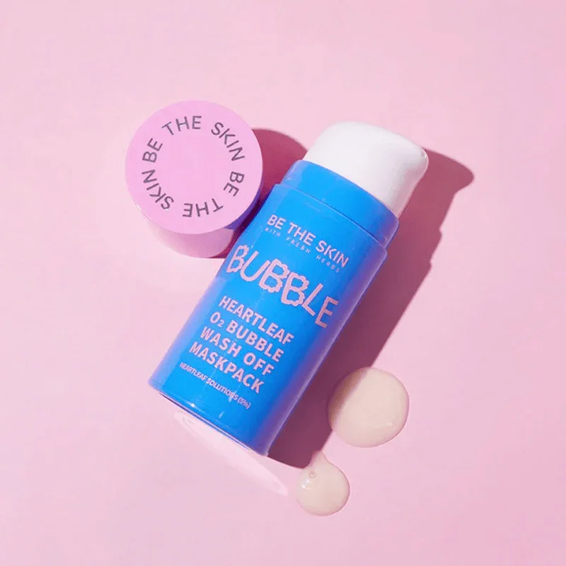 Be The Skin Heartleaf O2 Bubble Wash Off Maskpack - 50g - Image 1 of 4