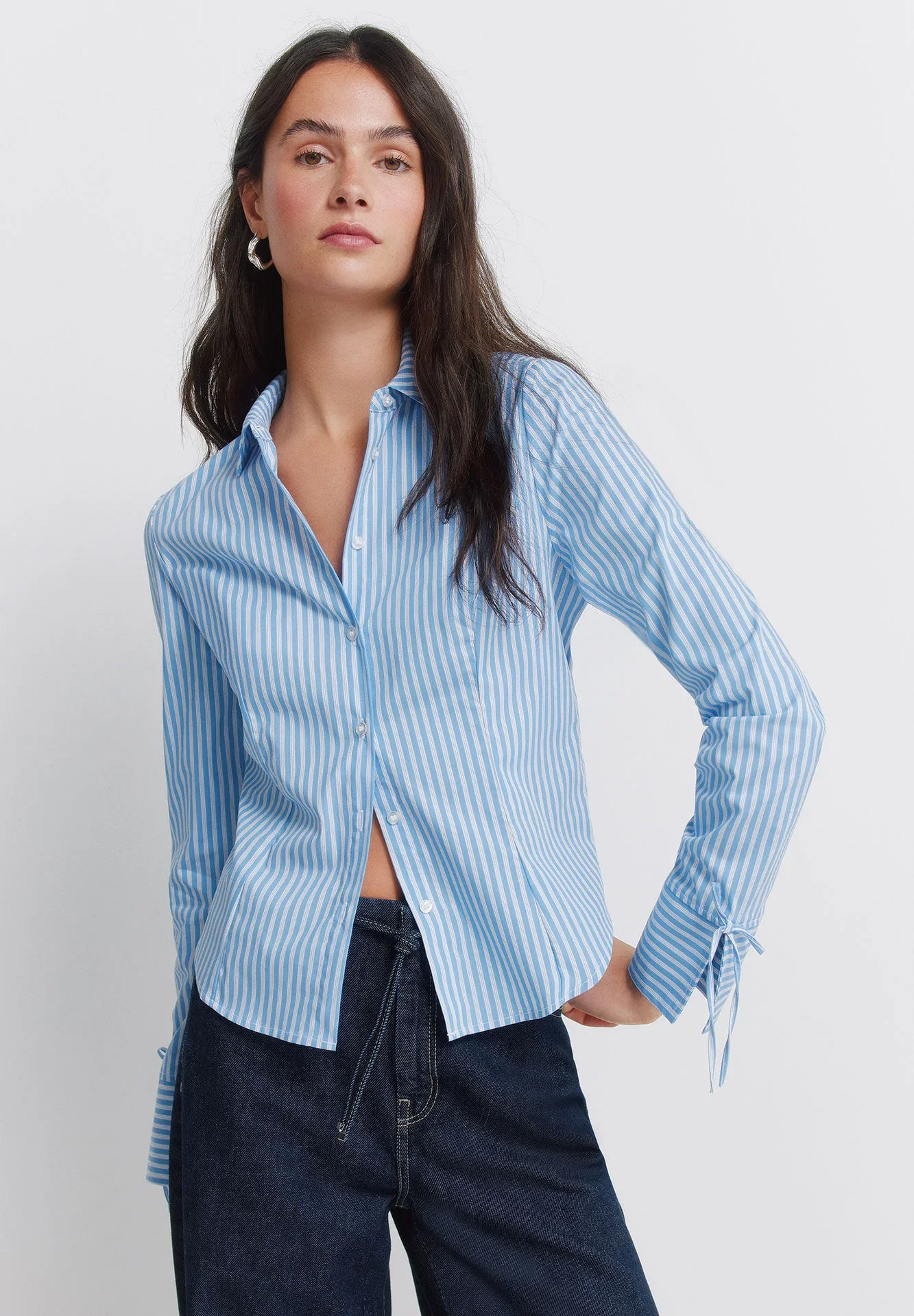 Chemise En Coton Ajustée - Image 1 of 4
