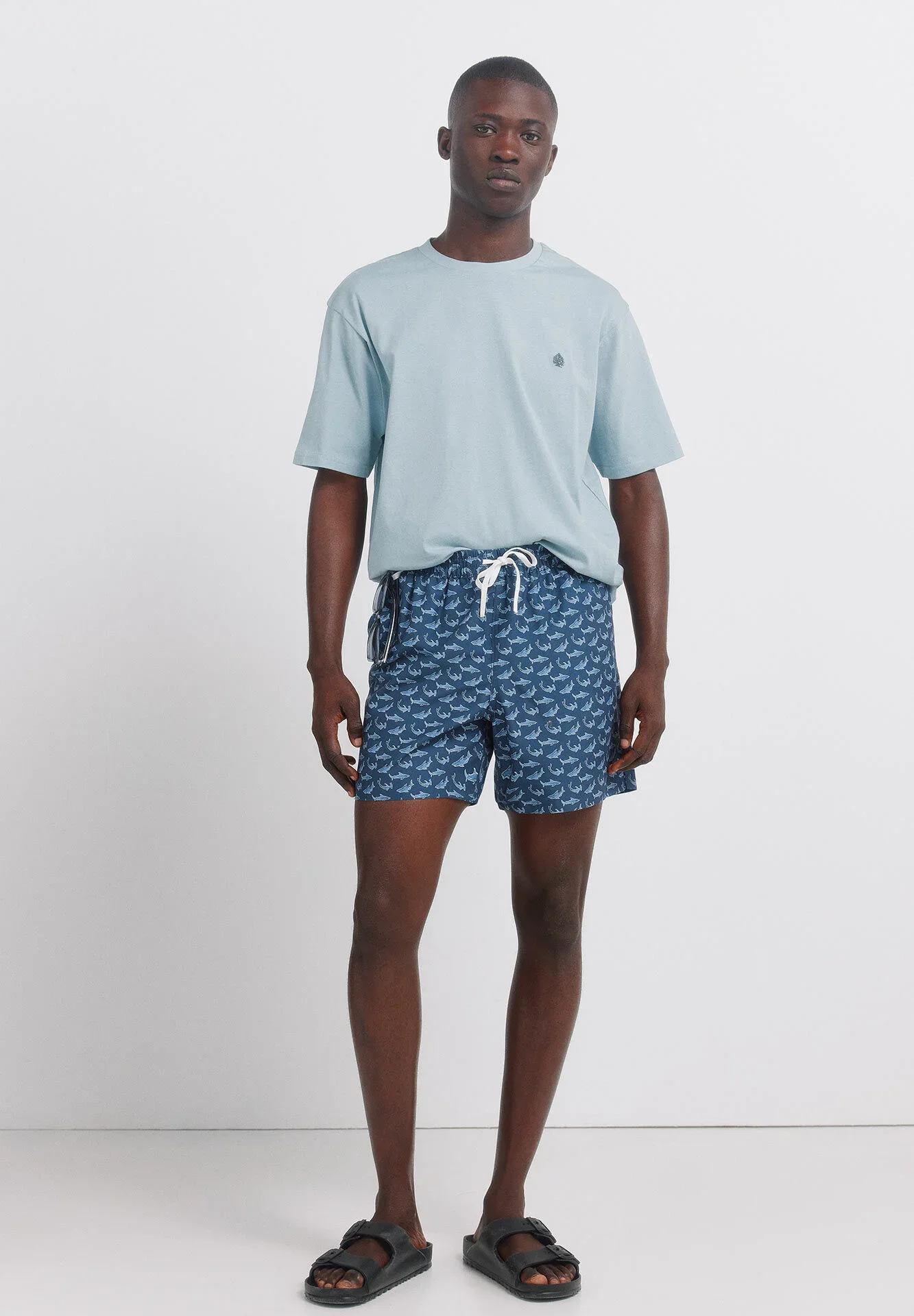 Maillot De Bain Pêche Imprimé Requins - Image 1 of 4