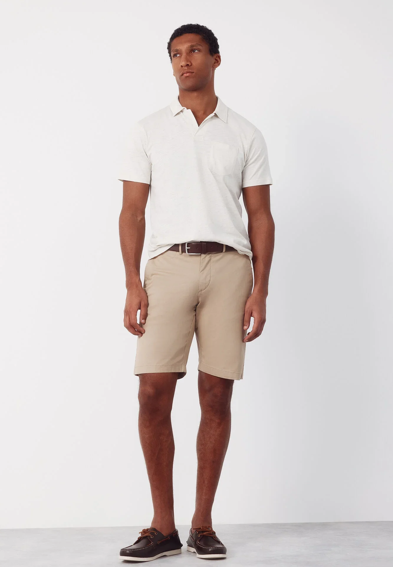 Polo Slub À Poche - Image 1 of 4