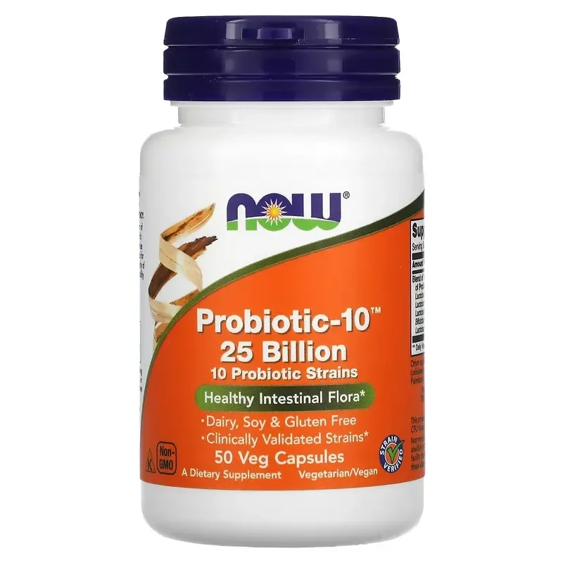 Probiotic 10 25 Milliards - 50 Capsules Végétariennes - Image 1 of 2