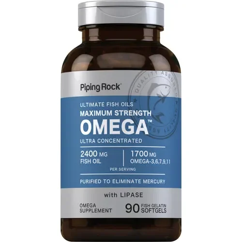 Oméga 3 Concentration Maximale 2400 Mg - Molles De Gélatine De Poisson - Image 1 of 3